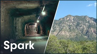 Exploring The Huge Nuclear Bunker Built Inside Of A Mountain | Super Structures | Spark