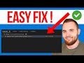 How To Fix Import Cv2 Could Not Be Resolved Pylance (QUICK GUIDE)