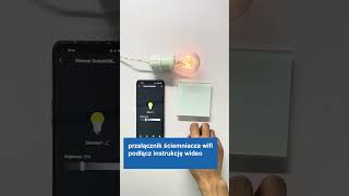 #przełącznik ściemniacza do dwóch świateł#przełącznik ściemniacza dotykowego wifi