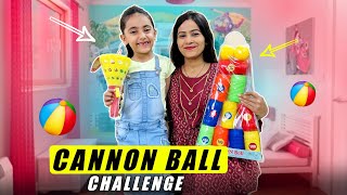 Cannon Ball Challenge || Game Vlog - 31 || Familyvlog || Samayra Narula |