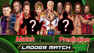 WWE Money In The Bank 2023 - Match Cards Prediction | Ladder Match