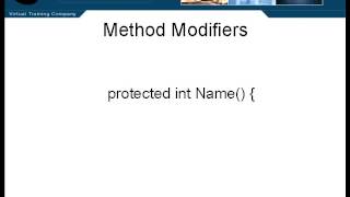 31.Java Certification-Chapter05.The Structure of Java-Lesson5.Method Modifiers.