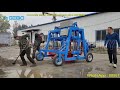 gebo u type concrete water channel making machine drainage channel making machine