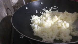 Cơm chiên bơ muối ớt xanh