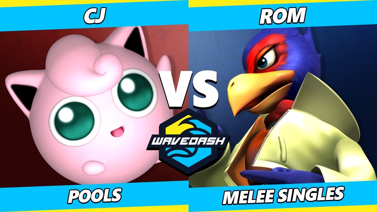 Wavedash 2023 - CJ (Jigglypuff) Vs. Rom (Falco) Smash Melee - SSBM ...