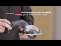 Bosch GKS 10.8V LI Cordless Circular Saw - Product Overview