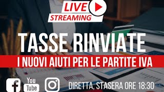 ⭕ Lockdown e tasse rinviate per tutti? Facciamo chiarezza! ⭕