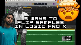 3 WAYS TO FLIP SAMPLES IN LOGIC PRO X (FOR BEGINNERS)