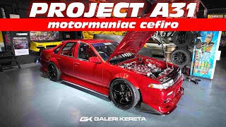 Nissan Cefiro A31 Motormaniac | RB25 Clean Engine Bay