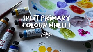 🎨 6 Colours, 3 Colour Wheels | Split Primary Palette Colour Theory
