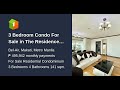 3 Bedroom Condo For Sale in The Residences at Greenbelt Makati (TRAG)