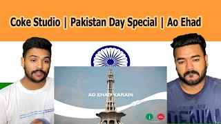 Coke Studio | Pakistan Day Special | Ao Ehad Karain | Swaggy d Reaction