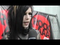 Tom Russell speaks to Jinxx and Andy from Black Veil Brides at Download 2011