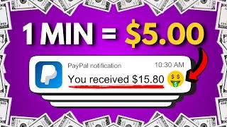 Earn $5.00 Every 20 SEC 🤑 PASSIVE INCOME - Make Money Online