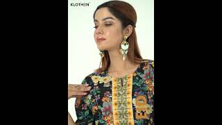 Elegance meets style!  #klothen #dhakafashion #fashion #eidarrivals #bd #style #eidcollection