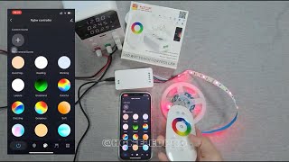 How to use the Tuya WiFi RF RGBW Controller | Tuya Smart WiFi RF Remote RGBW Controller @TY-02-4CH