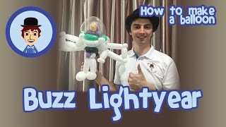 Balloon Tutorial - How to make a Buzz Lightyear style balloon!