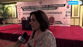 IMC 2015 Pakistan: Views of Sabina Inderjit, EC Member, Intl Federation of Journalists (IJF)