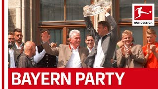 Bayern's Big Bundesliga Celebrations