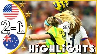 USA vs Australia Women Football Highlights | SheBelieves Cup 2025. Matildas vs usa 2025