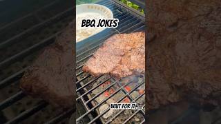 BBQ Steak’n Bake - Perfect Blade Steak #bbq #jokes #dadjokes #machoman #charcoal #steak #beef