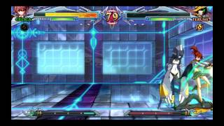 Celica VS Terumi - BlazBlue Chrono Phantasma EXTEND [PS4]