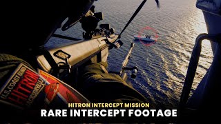 Rare Footage: Coast Guard HITRON Team Takes Down Smuggling Boat