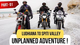 Ludhiana to Spiti Valley: My Dream 1200KM Ride! 🚴‍♂️ 😱Most Dangerous Shimla Roads Explored | Ep.01