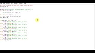 Python program to find the Grade Point Average