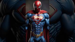 Superheroes but Superman version #avengers #shorts #marvel #dc