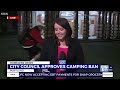 ‘inevitable’ portland city council passes daytime camping ban