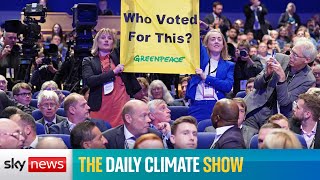 Daily Climate Show: Liz Truss speech interrupted by protestors