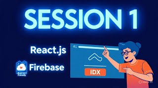 React.js Tutorial – Session 1: Setup React App in Firebase IDX 🚀 (Beginner Friendly)