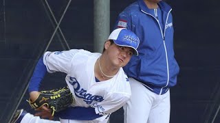 【中日 キャンプ】ドラフト1位金丸 井上監督が直球の質を評価