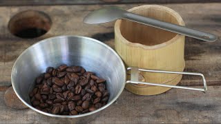 【野外珈琲】シェラカップで作るトルココーヒー / Turkish coffee with Sierra Cup / Outdoor coffee