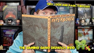 First Look at the Hyperborea Referee's Manual on The Gaming Gang Dispatch EP 810