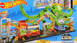 Biggest Hot Wheels City Ultimate Octo Car Wash Color Reveal