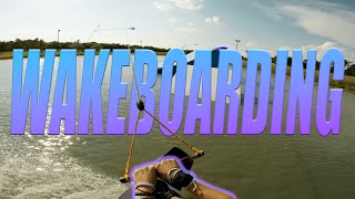 I WAKEBOARD ON A QUARTERPIPE - POV Cable Wakeboarding