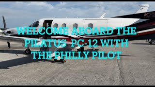 Join The Philly Pilot for A Quick Flight In The Awesome Pilatus PC-12!