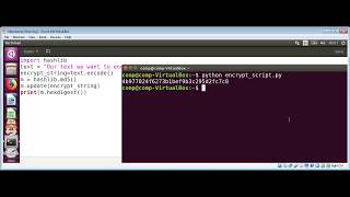 How To Encrypt Text in Python using hashlib
