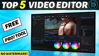 TOP 5 Best FREE Video Editing Software for Pc Without Watermark 2022 | Best Video Editor For Pc