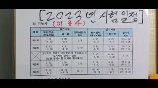 2023년 이용사시험 일정