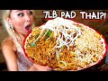 7LB PAD THAI CHALLENGE in Las Vegas!! #RainaisCrazy ft. Blaine, @mbenguemo1  @Juanwaterbottle