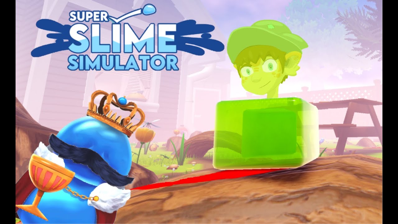 Becoming A Slime For The King Super Slime Simulator Pt 1 Youtube