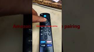 Amazon fire tv remote pairing(enter button & home button)same time hold in 10sec#Mr.service