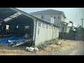 海津市営バス 岐阜 車窓 岐阜羽島駅→海津市役所・駒野駅 お千代保稲荷線 岐阜羽島駅1500発