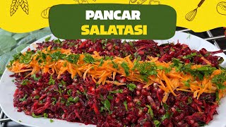 Kırmızı Pancar Salatası Nasıl Yapılır? (Adım Adım) Colorful and Delicious Beet Salad Recipe!