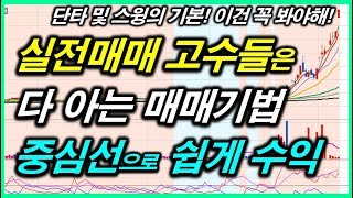 급등주 주도주 눌림목 포착 기법. 중심선 매매기법1. 스윙트레이딩 (일목균형표 기준선)