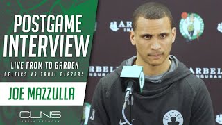 Joe Mazzulla Asks INTERESTING Question to Celtics Media | Postgame Interview