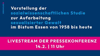 Vorstellung der sozialwissenschaftlichen Studie zur Aufarbeitung sexualisierter Gewalt